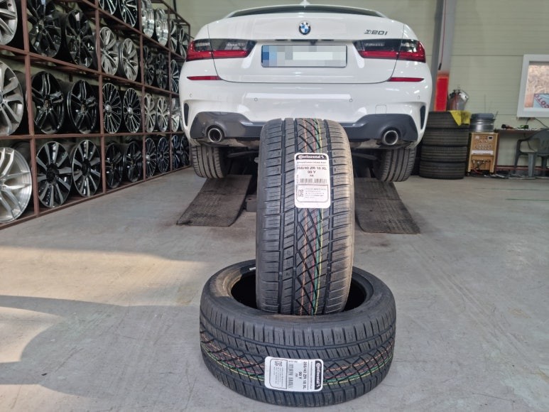 BMW G20 320i 부평 컨티넨탈 DWS06 PLUS 18인치 타이어 교체