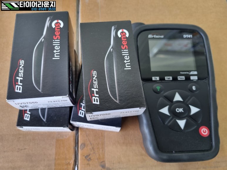BMW TPMS 센서 교체 인천 검단 BMW G30 530i / 인천 서구