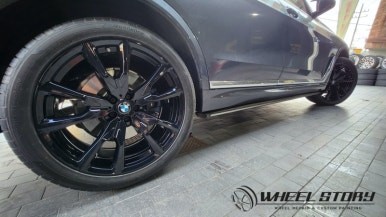 신월동 신정동 가산동 블랙휠도색 가격 비용 BMW X7 22인치