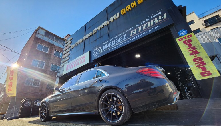 오류동 벤츠 E클래스 E300 (245/45R18)-경제적인 연비효율과 고속주행안정성까지 뛰어난 고성능사계절타이어, 미쉐린 크로스클라이밋2 / 서울 구로, 양천, 동작, 관악, 영등포, 부천, 안양