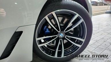 개봉동 구로동 오류동 휠복원도색 블랙다이아컷팅 6GT 19인치휠