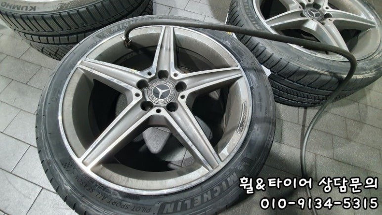 미쉐린 신제품 PSAS4 벤츠 C클래스 장착후기 정말 좋네요!! [가산동 여의도동 신도림동 신림동 봉천동] / 서울 구로, 양천, 동작, 관악, 영등포, 부천, 안양