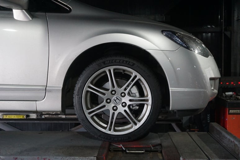 미쉐린 PS4 혼다 시빅 타이어 교체비용 / 서울 구로, 양천, 동작, 관악, 영등포, 부천, 안양