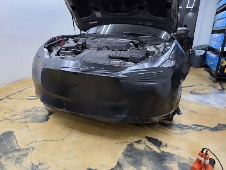 마세라티 기블리 타이니봇 사틴블랙  전체랩핑  제트존 고광택pet라인 / 부천시 소사구 송내동