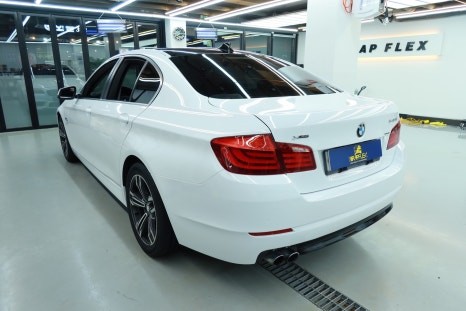 BMW 540i 글로스화이트 전체,실내 랩핑 작업후기 / 김포시 고양리