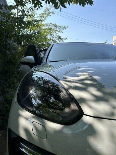 포르쉐 뉴 카이엔 P0536 PDLS신형 헤드라이트 컨버전으 완료 인천출장설치 / 서울 영등포 양평동