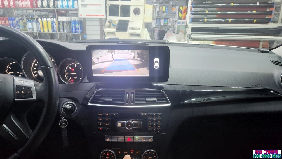벤츠 E220 안드로이드 올인원 장착