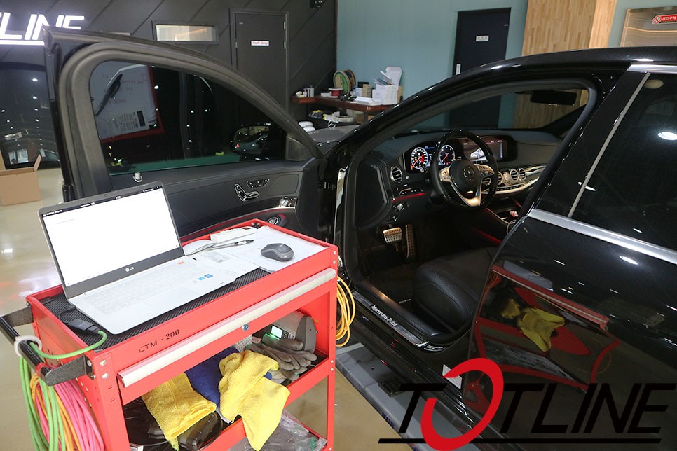 광주.전라 / 부산벤츠코딩 S클래스(W222) 반자율주행 확장코딩으로 차선변경어시스트 활성화 / 전주시 덕진구 / 광주