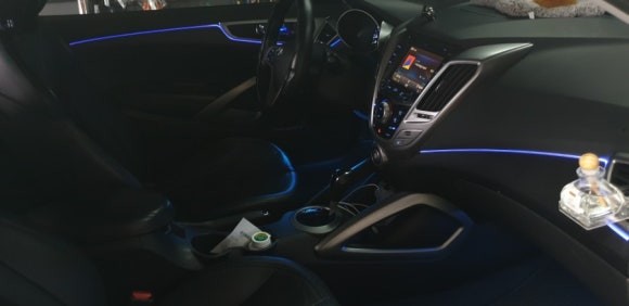 벨로스터,RGB광섬유엠비언트,천안,아산,평택,청주,대전,세종,자동차튜닝,엠비언트무드등,튜닝,천안엠비언트코리아,실내무드등 / 천안 서북구