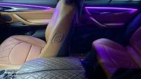BMW X6 에이비클엠비언트라이트시공 천안지사에서 완성한 실내 감성 / 천안 서북구