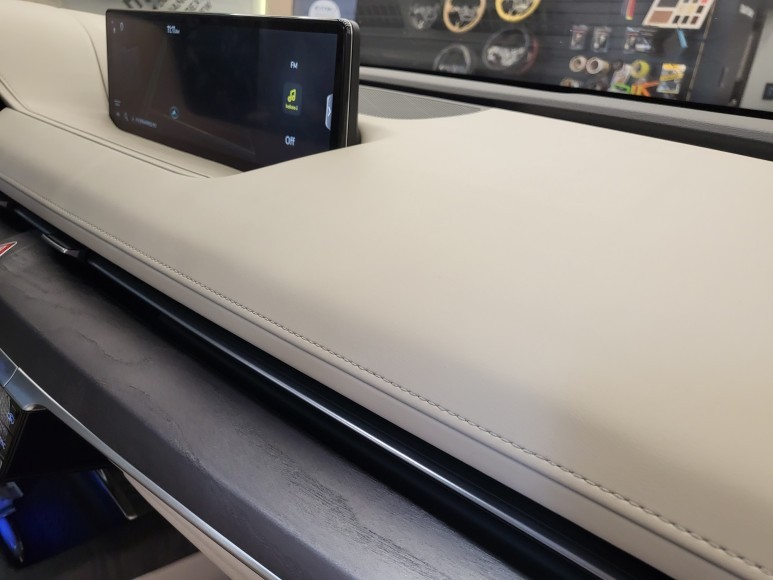 [제네시스g80] 나파가죽 대시보드 교체, 컬러커스텀으로 도색까지! / 인천 서구, 부평, 부천