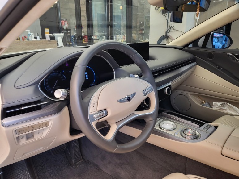 [제네시스g80] 나파가죽 대시보드 교체, 컬러커스텀으로 도색까지! / 인천 서구, 부평, 부천