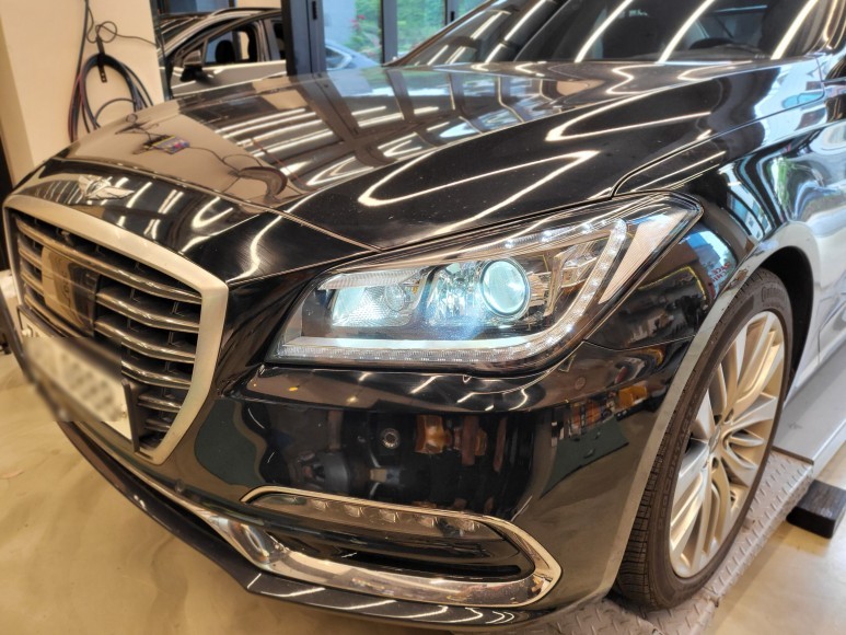 [제네시스DH] 솔라룩스 인천 대리점, 4900K D1S 하이스트비젼으로 HID 광량 업그레이드! / 인천 서구, 부평, 부천