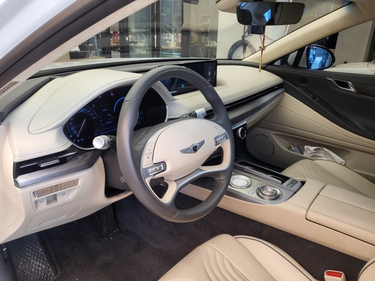 [제네시스g80] 나파가죽 대시보드 교체, 컬러커스텀으로 도색까지! / 인천 서구, 부평, 부천