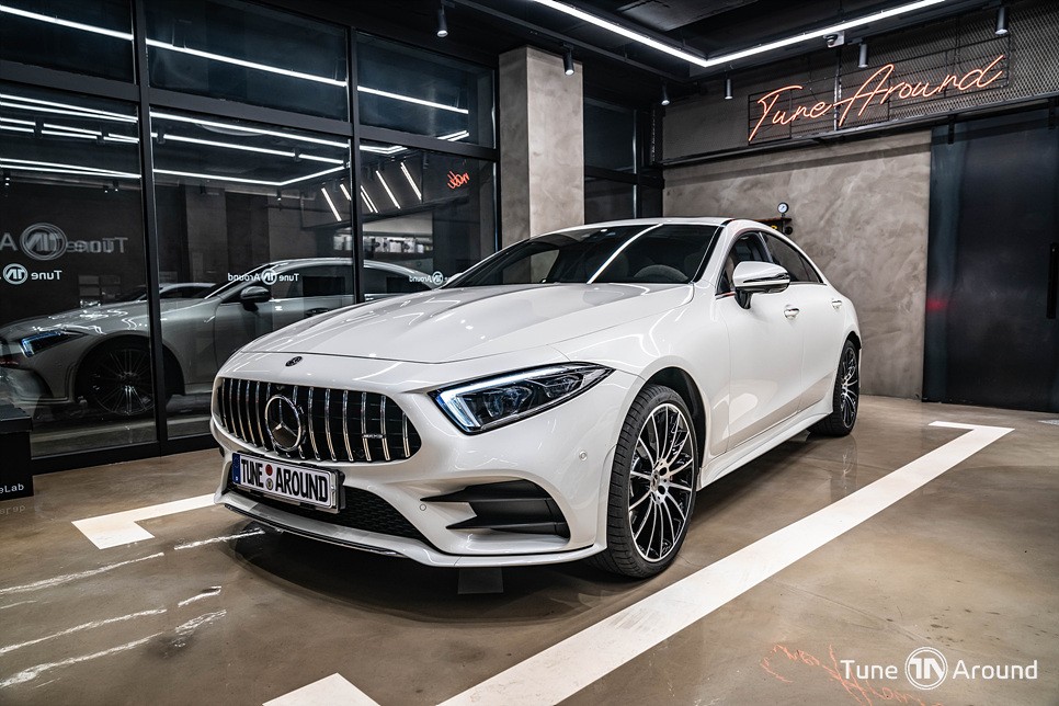 벤츠사이드미러 웰컴라이트 퍼들램프 무빙턴시그널 CLS53AMG