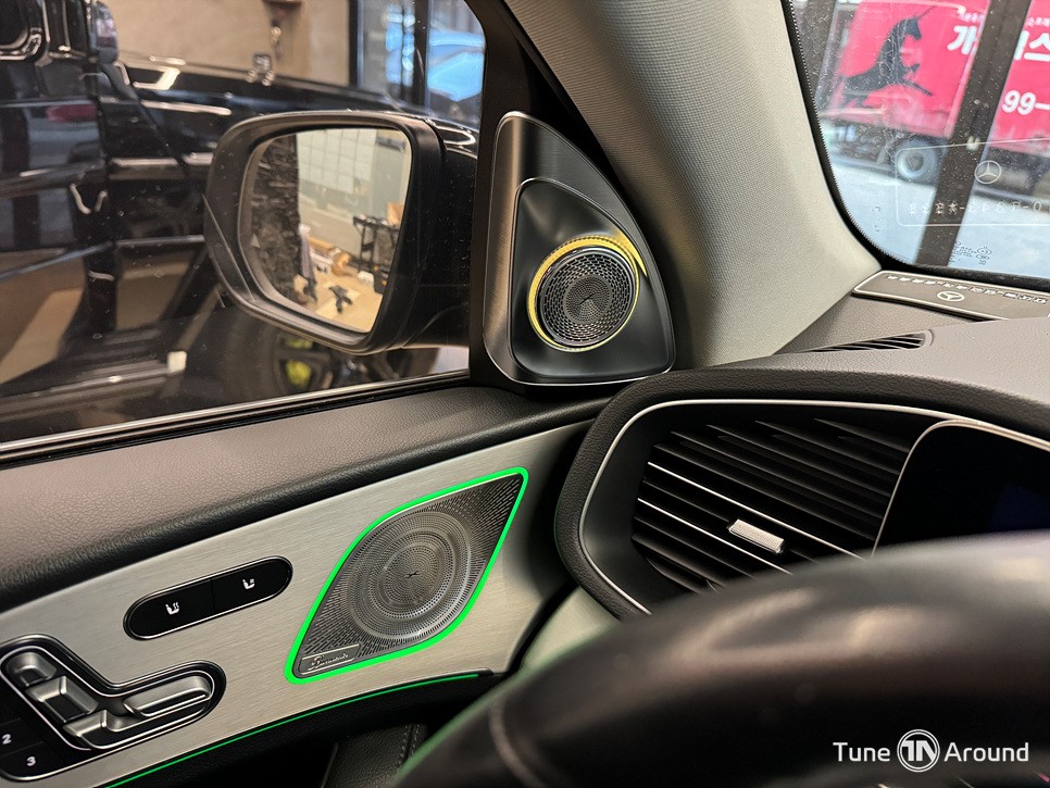 벤츠 GLE300d 4D부메스터 전동트위터 미드레인지 엠비언트 / 성남,분당,판교