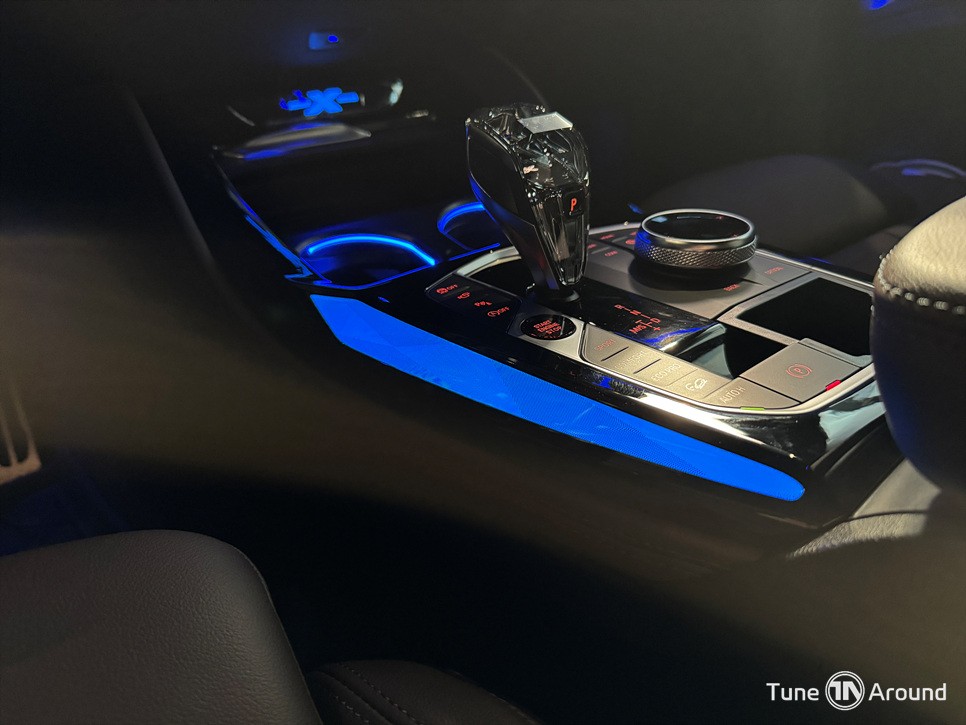 BMW 엠비언트라이트 컵홀더 센터콘솔 회오리 G02 X4 LCI / 성남,분당,판교