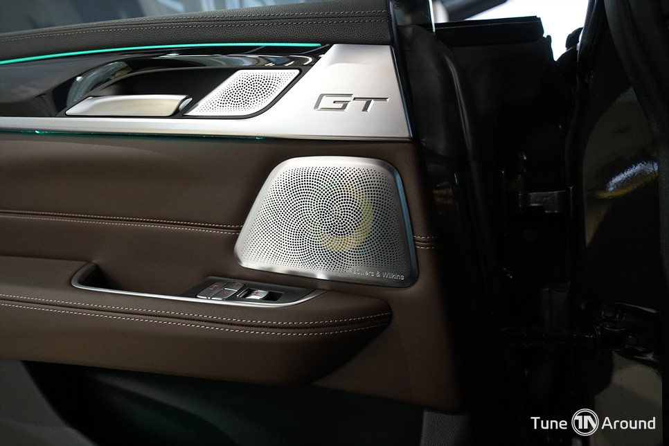 BMW기어봉 회오리엠비언트 AVI 자동차스피커 6GT 630i