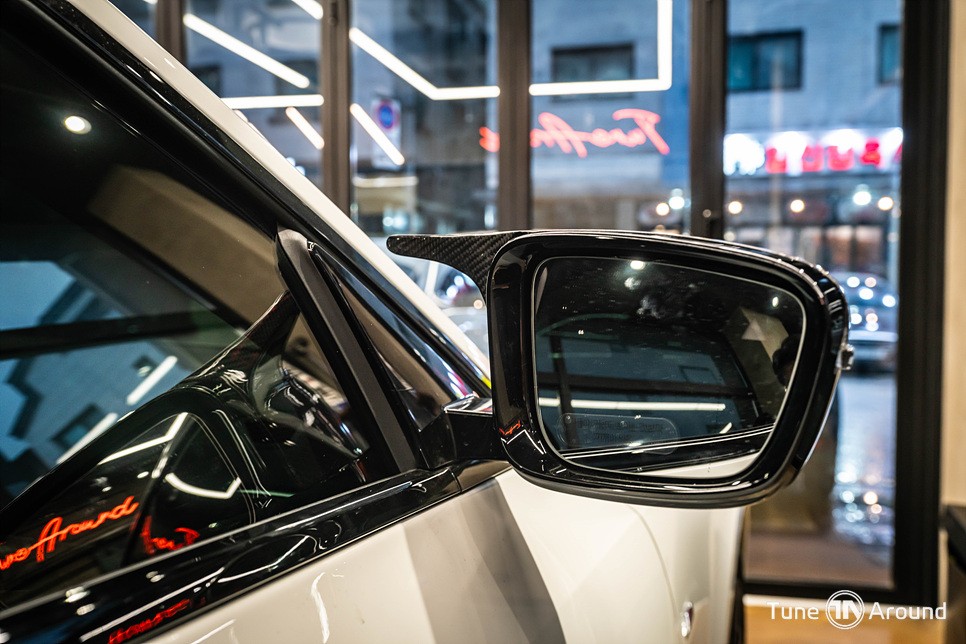 BMW i4 도어라이트 카본사이드미러 크리스탈기어봉