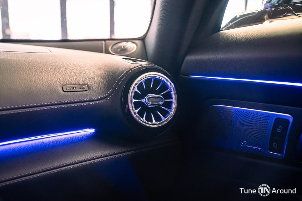 벤츠 AMG GT 2도어 쿠페 터빈 송풍구 엠비언트라이트 / 성남,분당,판교