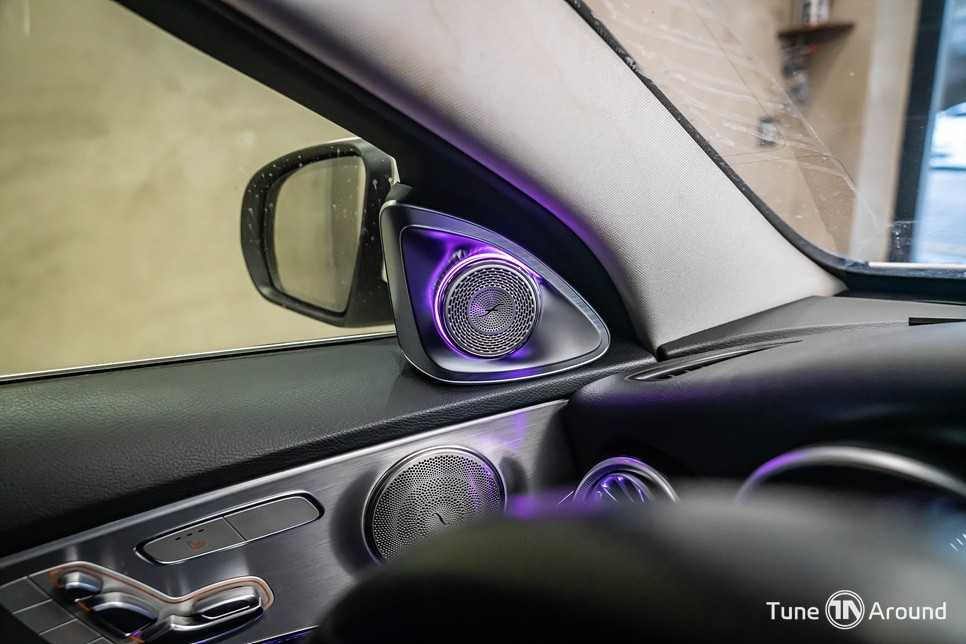 벤츠 W205 C클래스 4D부메스터 전동트위터 / 성남,분당,판교