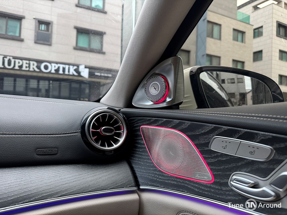 벤츠 CLS 4D부메스터 미드레인지 엠비언트 R버튼 / 성남,분당,판교