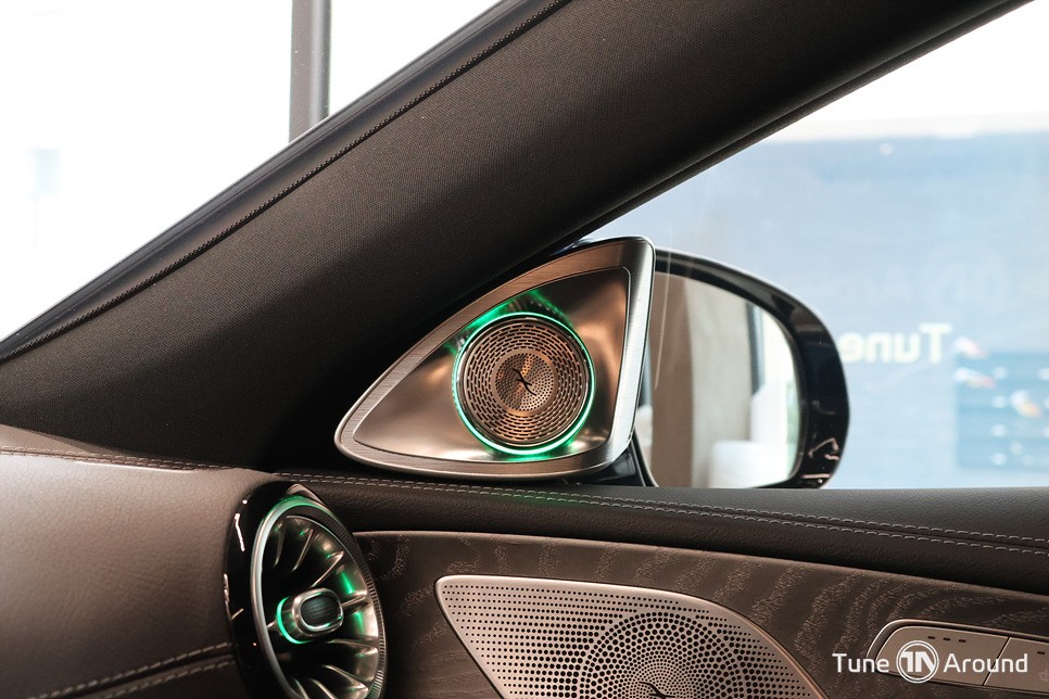 벤츠 GT43 AMG 실내 완성 4D 부메스터 전동트위터 천장 스피커 엠비언트 / 성남,분당,판교