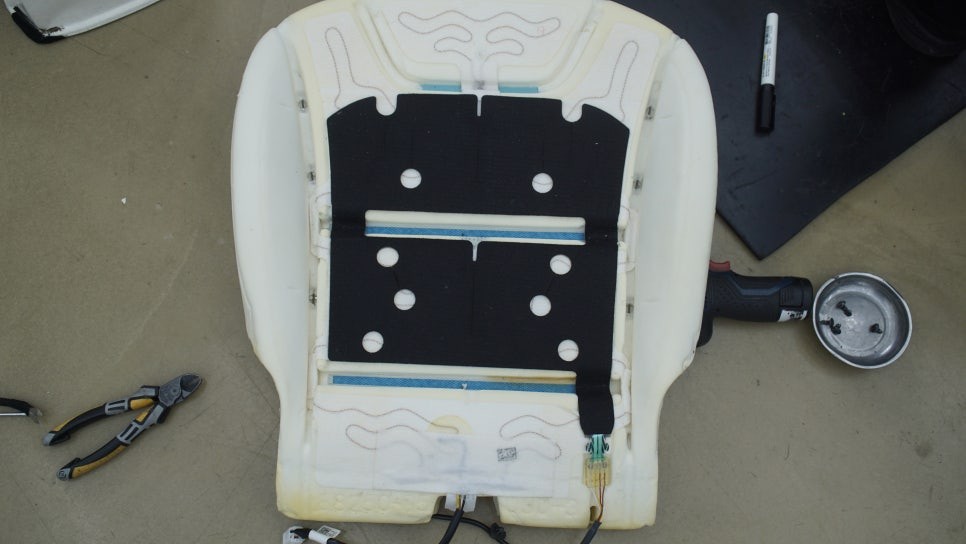 기아 니로 1열 운전석, 조수석 통풍시트 작업 / 모비스 순정 부품 튜닝 / 창원 의창구 서상동