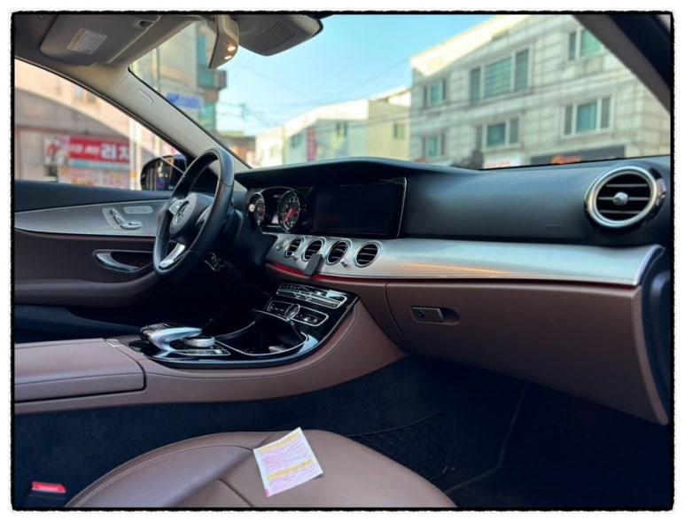 벤츠 e200에서 e300 레터링으로 교환으로 차량 업그레이드해 보자!!! / 동대문구 장안동
