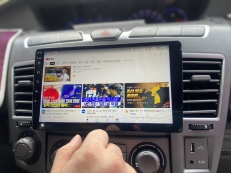 김해 코란도 투리스모2014 안드로이드올인원 장착 / 경남 김해