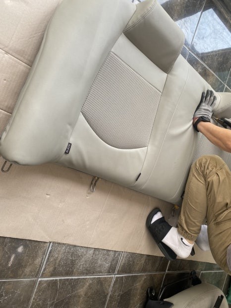 김해차시트커버 포르테 연그레이로 깔끔하게!장유 진영 / 경남 김해