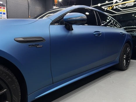 광명 랩핑, GT43 AMG 타이니봇으로 물들다, 그리고 풀카본 바디킷 파츠까지. / 안양시 동안구 관양동