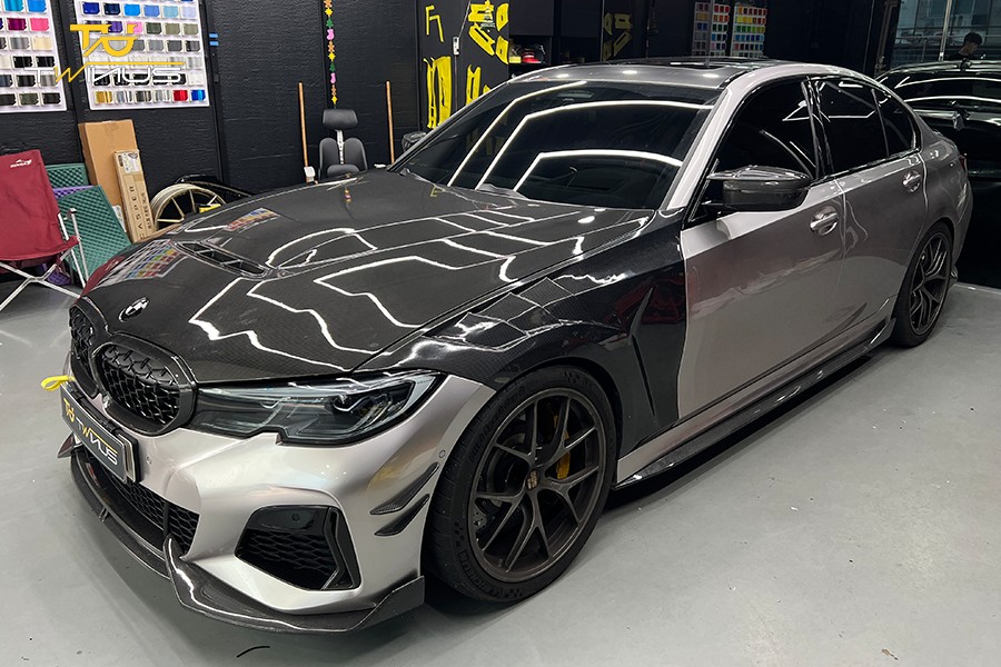 안양PPF BMW M340i 부분보호필름 시공