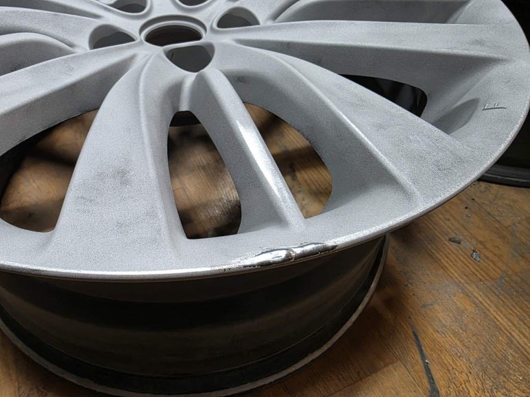 DH G80 19인치 순정휠 복원용접 도색 / 화성 향남읍