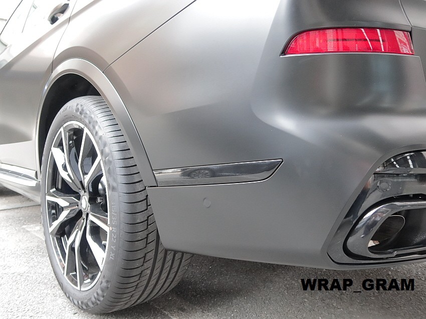 천안랩핑 BMW X7 사틴다크그레이 전체랩핑