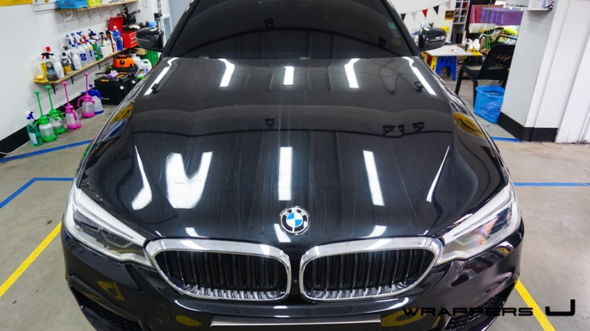 BMW530i(G30) 본넷PPF 전뮨 서울 마포구 랩핑 래퍼스제이