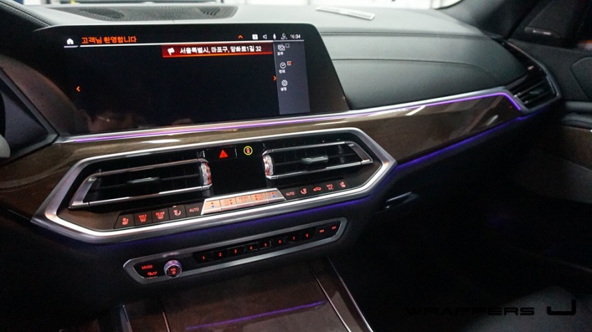 2019신형 BMW X5 풀체인지G05 실내랩핑 부분랩핑 리얼후기