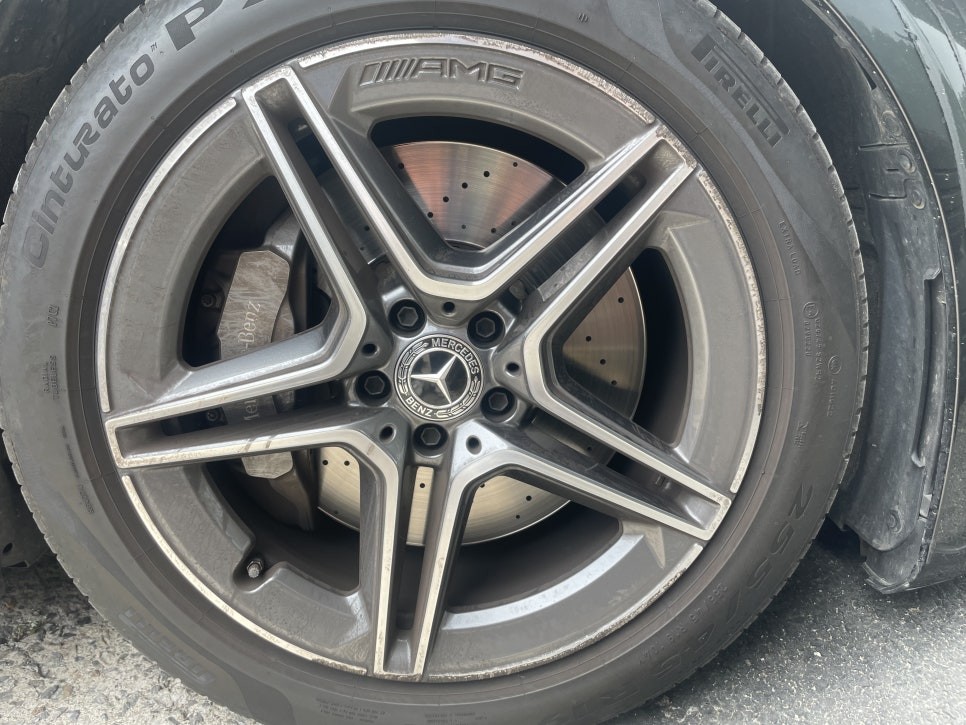 벤츠 S400d - 순정휠복원, 자동차휠 수리전문점, 언리얼자동차외형복원(대장동/운중동/백현동/삼평동/판교)