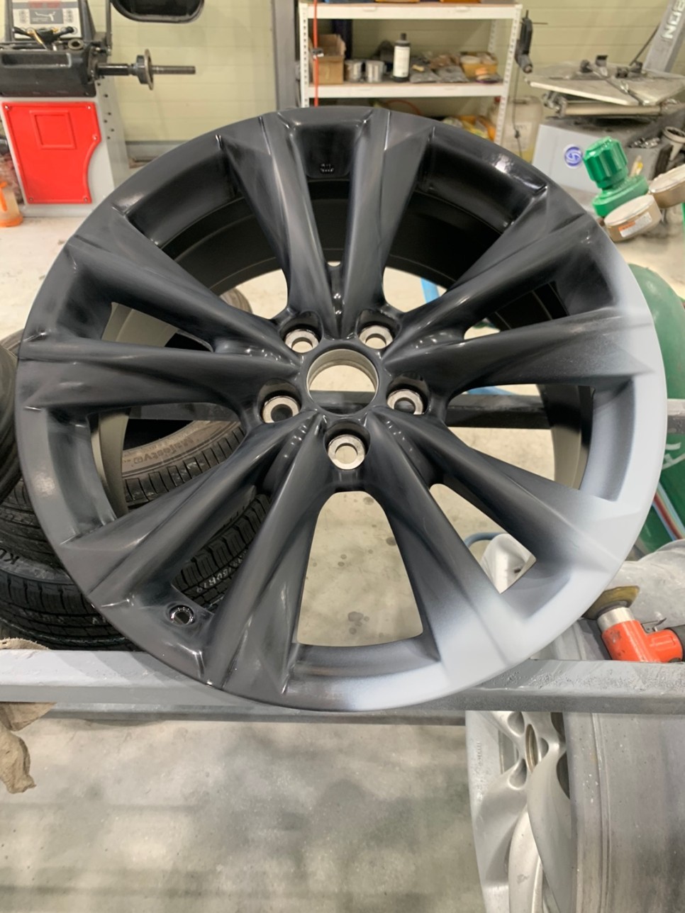 렉서스 ES300h - 순정휠복원, 휠복원/휠수리전문점, 언리얼자동차외형복원(이매동/서현동/분당동/수내동/정자동) / 분당구 서현동