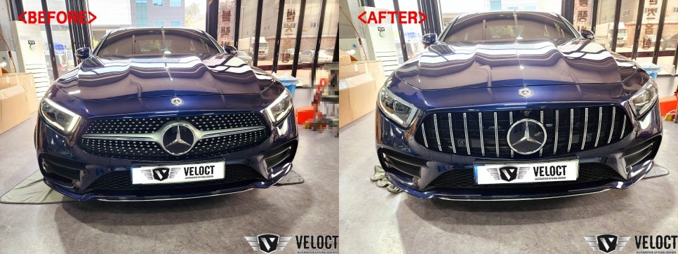 광주.전라 / 벤츠 C257 CLS에 꼭해야할 드레스업!! AMG세로그릴 / 광주