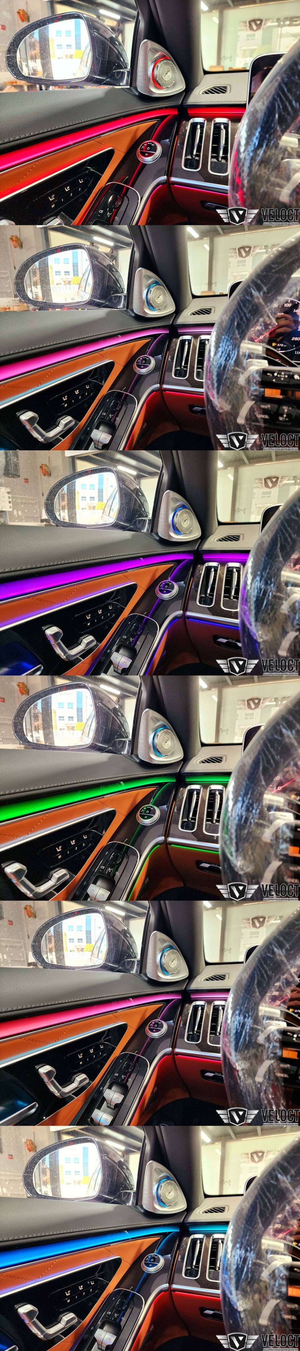 벤츠 W223 S클래스에는 4D 부메스터 트위터로 인테리어 완성!!