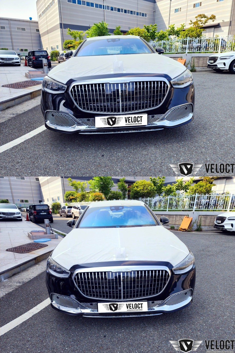 벤츠 신형 S클래스 S580 마이바흐, S680 범퍼 크롬 교체!! 이게 바로 마이바흐죠~!!
