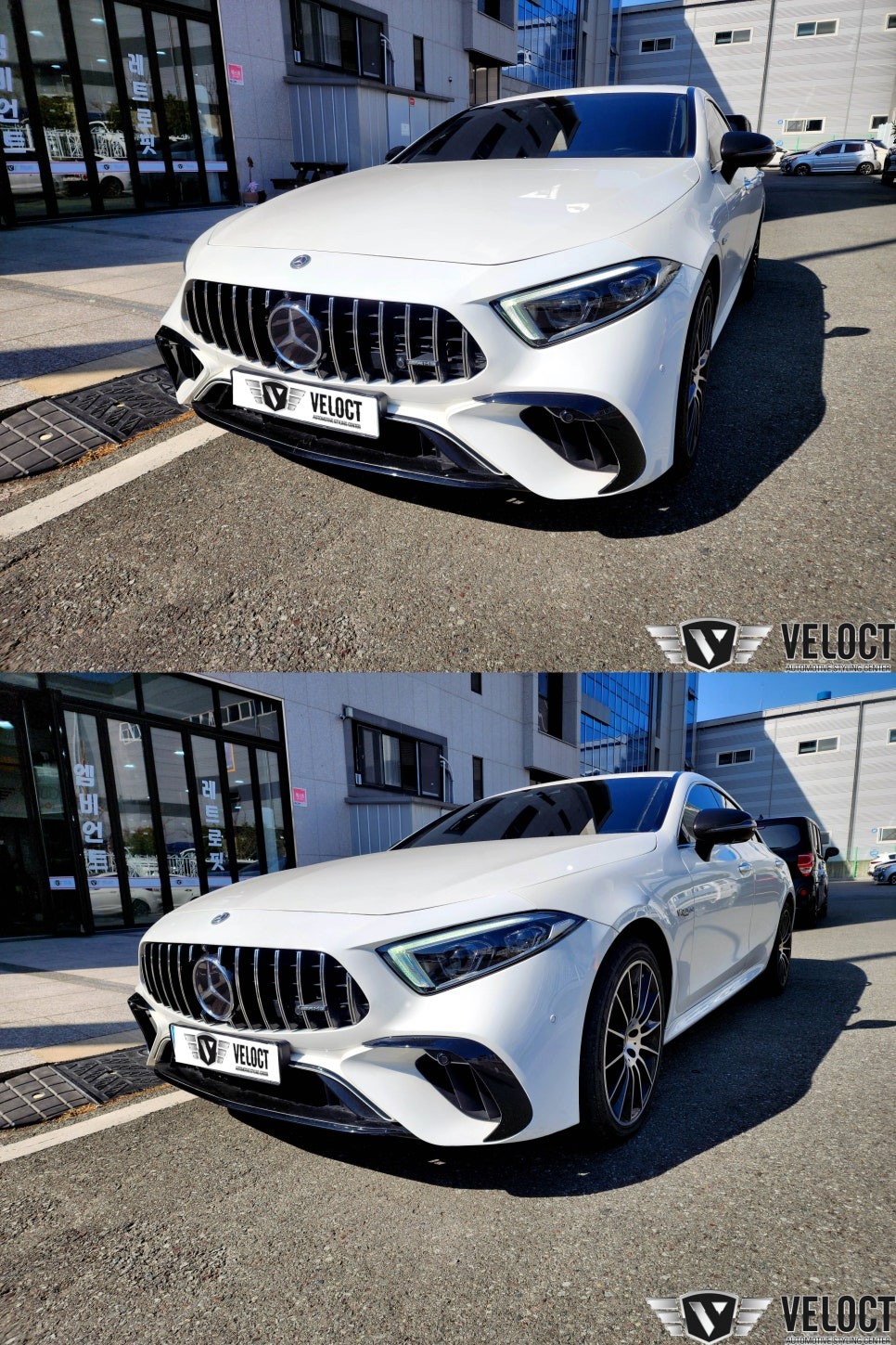 벤츠 C257 CLS 63바디킷, GT63AMG 후기형 스타일 (프론트범퍼/디퓨저,머플러팁 튜닝)