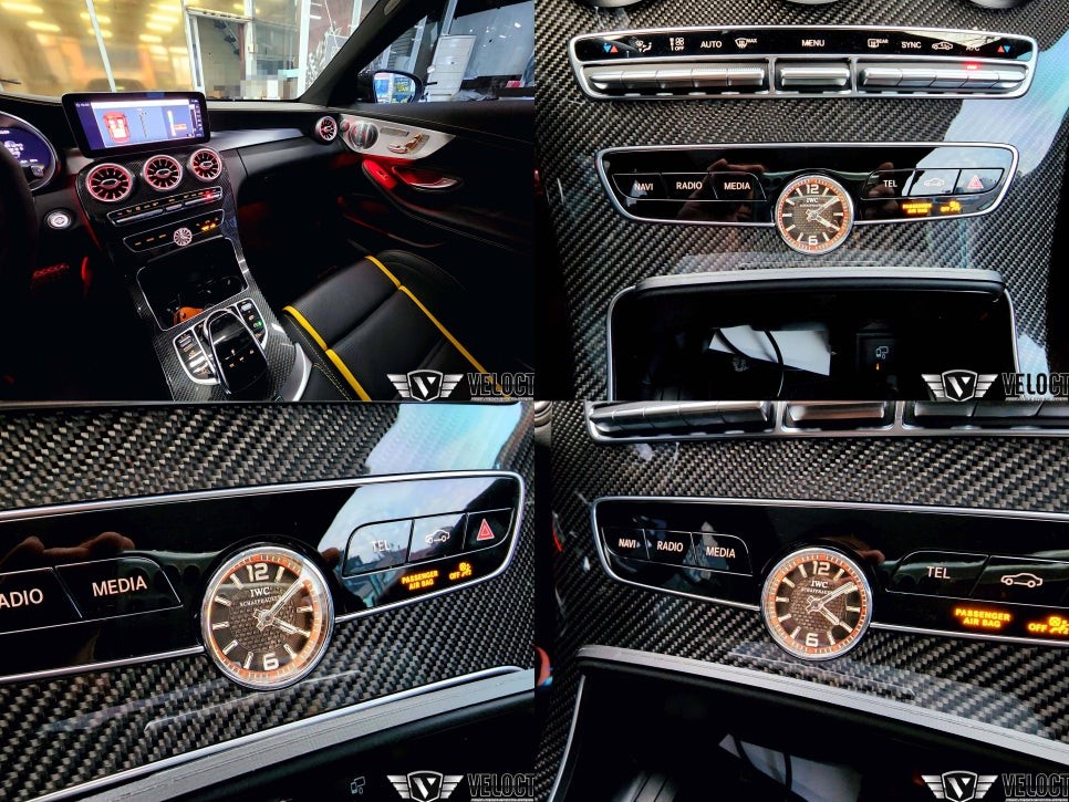 벤츠 페리 C클래스, 63s AMG 쿠페에도 필요한 그것!!! 송풍구 엠비언트!!