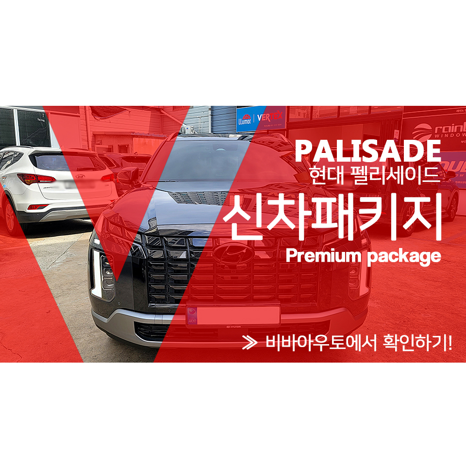 팰리세이드 레이노S9 부산 썬팅. / 부산 진구