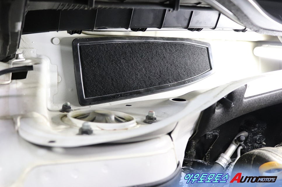 [싼타페TM자동차튜닝] 싼타페TM 에코블로우1000  장착으로 차량냄새제거를 JDK활성탄1차외기필터 외부유입 미세먼지걱정 없어요~!§§서울자동차튜닝 아우토모토스§§ / 서울 중랑구