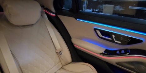 벤츠S450 엑티브 무빙엠비언트 부메스터4D전동트위터  골드파워 장착후기 / 서울 중랑구