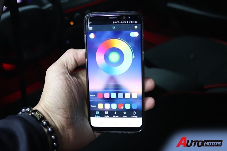 QM3 엠비언트 무드등 , 풋등 분위기 있게 작업 했습니다 ^^ / 서울 중랑구