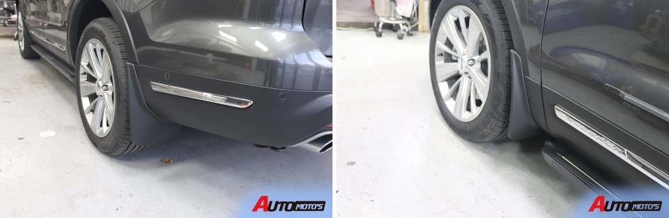 ★자동차튜닝★포드익스플로러 도어컵PPF 머드가드 작업했습니다 ^^[서울튜닝 국산차 수입차튜닝전문점]§§아우토모토스§§ / 서울 중랑구