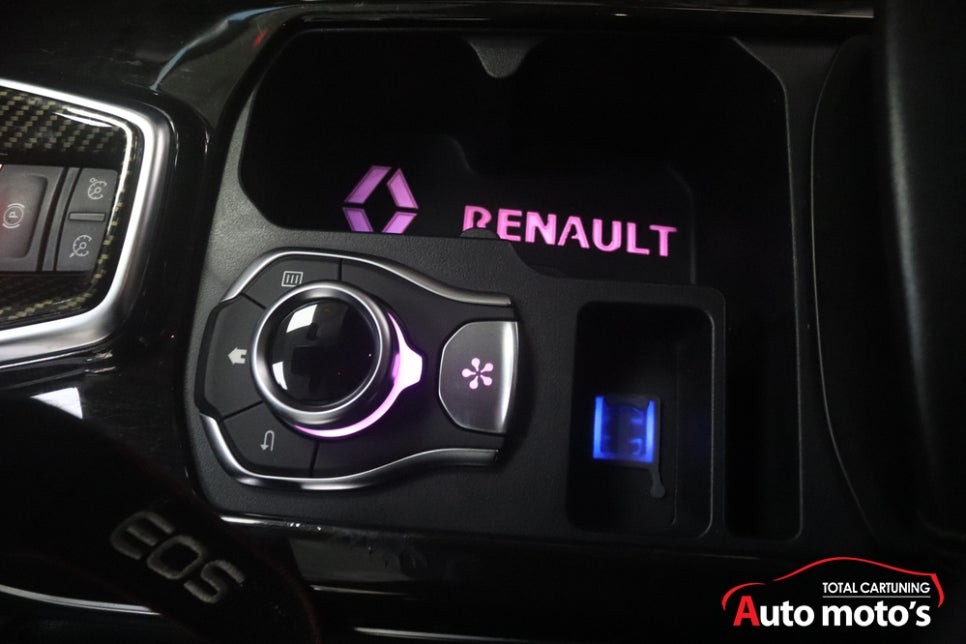 QM6 조그셔틀[더뉴이노베이션] &중앙콘솔엠비언트&1열엠비언트풋등  작업으로 더욱더 밝아진 실내가 되었습니다. / 서울 중랑구